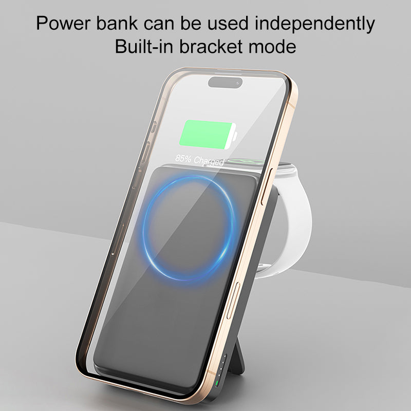 New-5in1-Wireless-Charger-10,000 mah-Portable Charger and Night Light