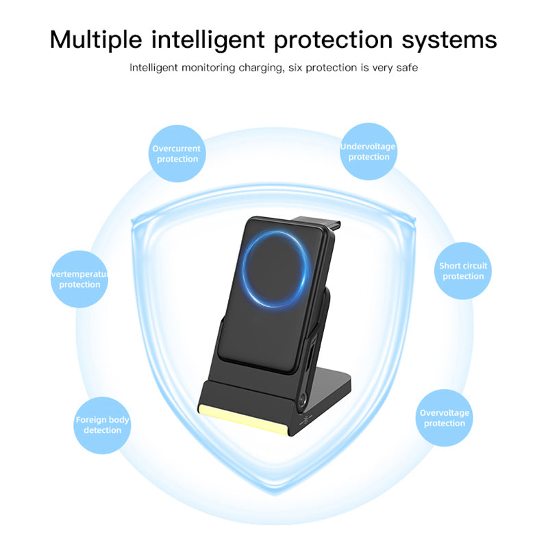 New-5in1-Wireless-Charger-10,000 mah-Portable Charger and Night Light
