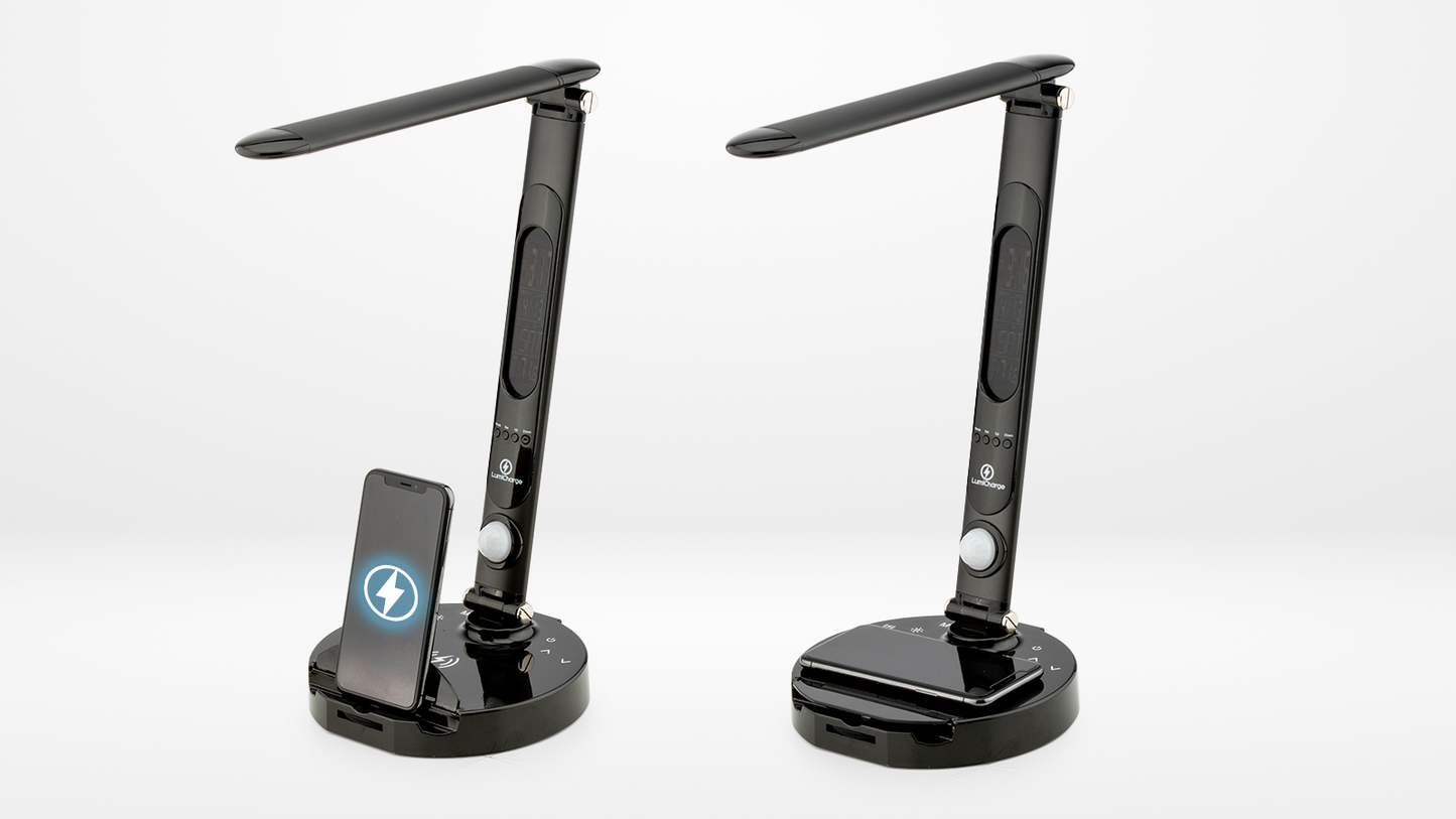 LumiCharge II -Premium Desk Lamp with Universal Phone Charger