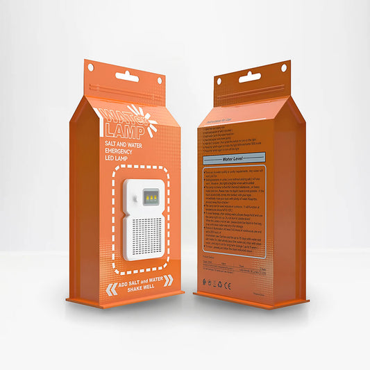 Emergency Light Salt Water Lamp, No Battery Required Portable Lantern for Hiking,Camping Essentials Survival Gear Outdoor Lamp for Power Outages Outdoor Activities Night Fishing Camping