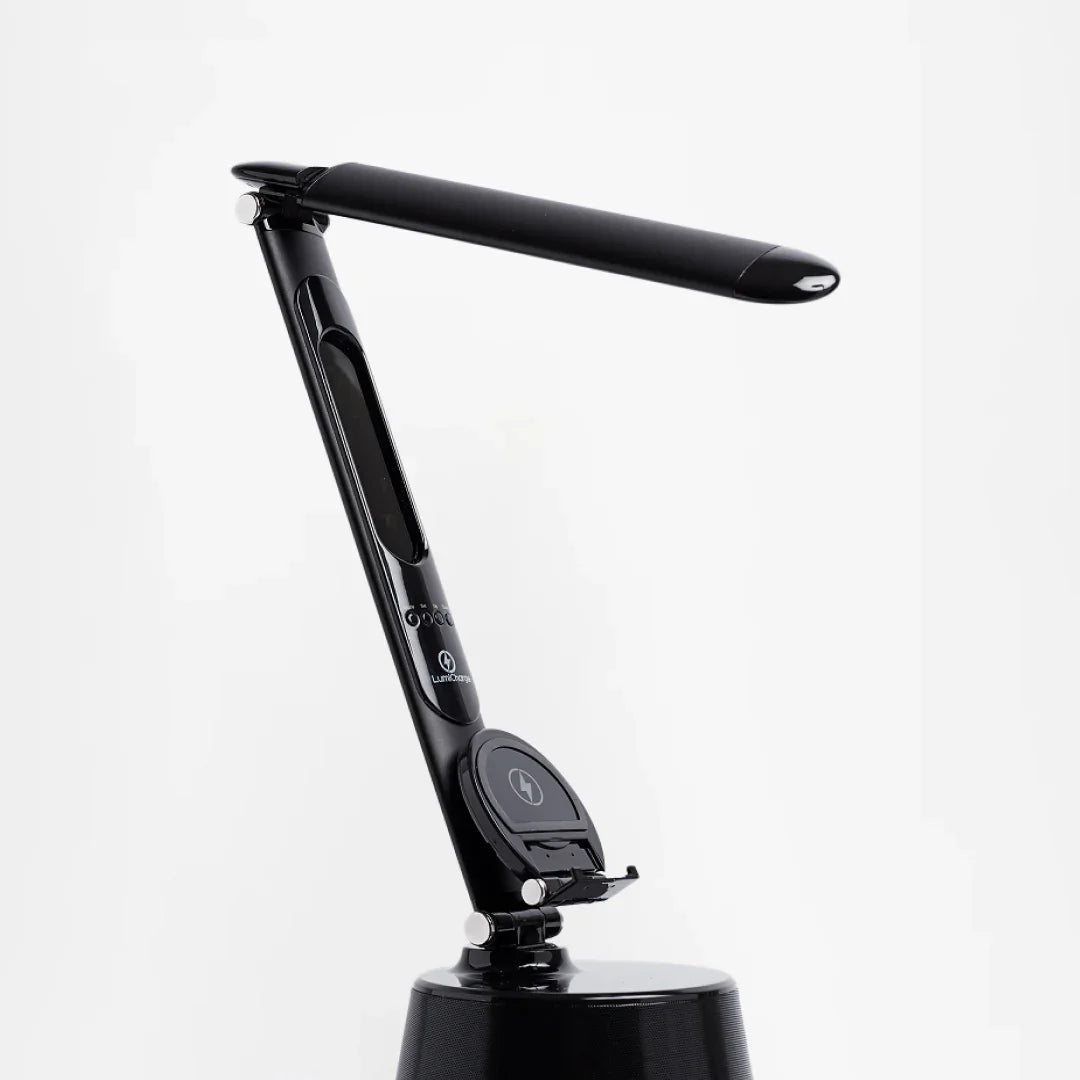 LumiCharge T2W | 5 in 1- Desk Lamp, Bluetooth Speaker & Wireless Charger