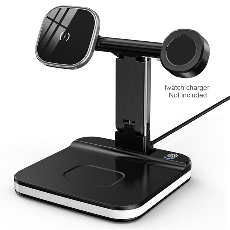 Magnetic Wireless Charger- 4 in 1 Charging Station Dock