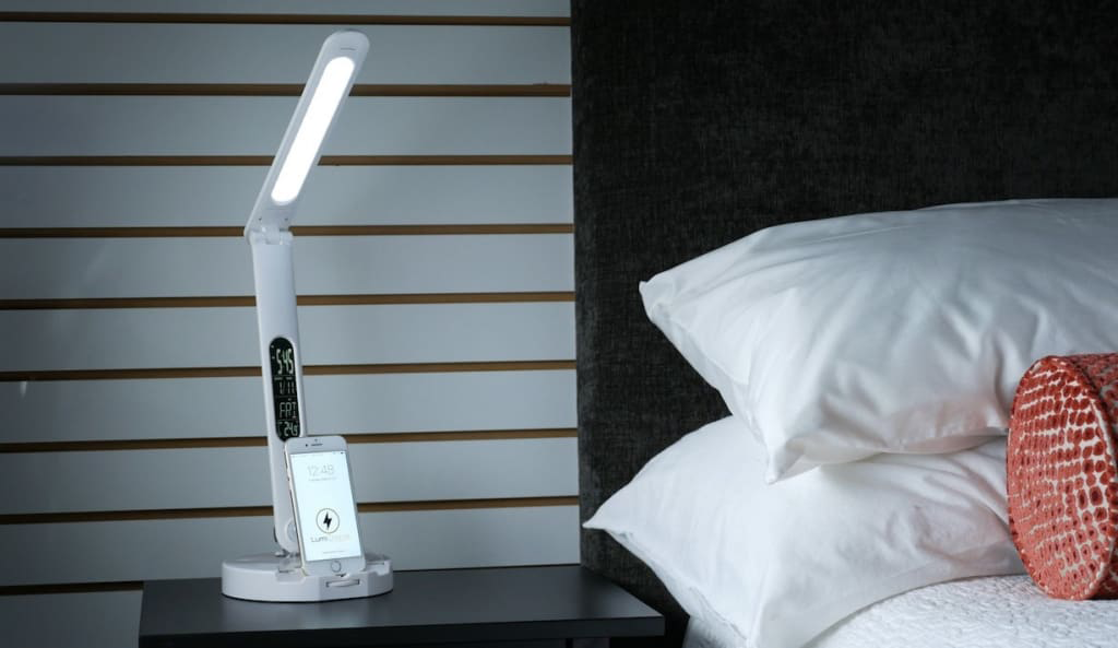 The LumiCharge Is the Only Desk Lamp You'll Ever Need. Here's Why...
