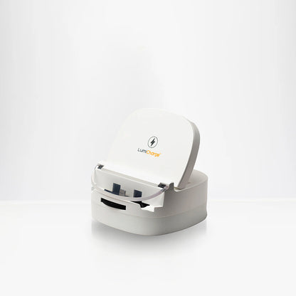 Lumicharge UD- iPhone 16, 15, 14, 13, 12, X and Android Charger - Adjustable Fast Wireless Charger