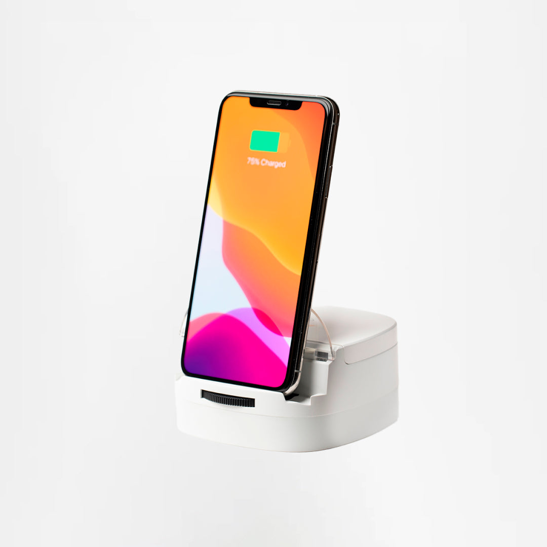 Lumicharge UD- iPhone 16, 15, 14, 13, 12, X and Android Charger - Adjustable Fast Wireless Charger