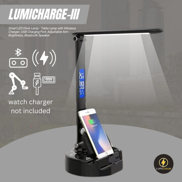 Lmp3 fashion multi functional bluetooth desk lamp