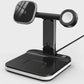 Magnetic Wireless Charger - Night LED Light - 4 in 1 Charging Station Dock